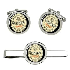 Guinness cufflinks tie for sale  Delivered anywhere in UK