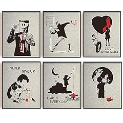 Infunly 6pcs banksy for sale  Delivered anywhere in USA 