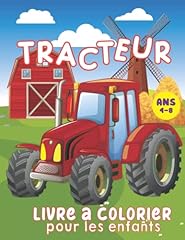 Tracteur livre colorier d'occasion  Livré partout en France