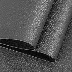 Faux leather gray for sale  Delivered anywhere in USA 