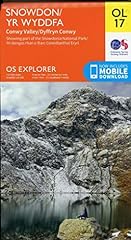 Snowdon wyddfa map for sale  Delivered anywhere in UK