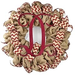 Personalized wreath maroon for sale  Delivered anywhere in USA 