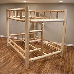 Log bunk bed for sale  Delivered anywhere in USA 