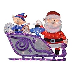 ProductWorks 42" Rudolph Santa and Misfit Toys Sleigh for sale  Delivered anywhere in USA 