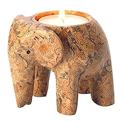 Himalayan marble elephant for sale  Delivered anywhere in UK