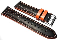 22mm italian leather for sale  Delivered anywhere in UK
