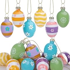 Pcs glass easter for sale  Delivered anywhere in USA 