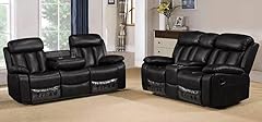 Vancouver leather recliner for sale  Delivered anywhere in UK