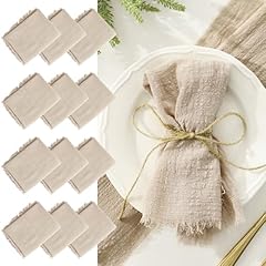 Lalago 12pcs serviettes d'occasion  Livré partout en France