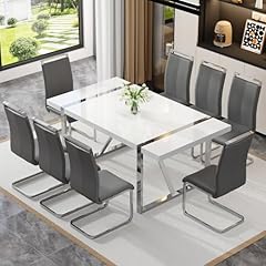 White dining table for sale  Delivered anywhere in USA 