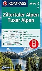 Kompass wanderkarte zillertale gebraucht kaufen  Wird an jeden Ort in Deutschland