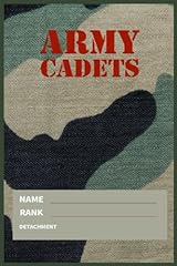 Army cadet notebook for sale  Delivered anywhere in UK