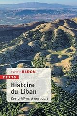 Histoire liban origines d'occasion  Livré partout en France