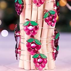 Silverstro grape decorative for sale  Delivered anywhere in USA 