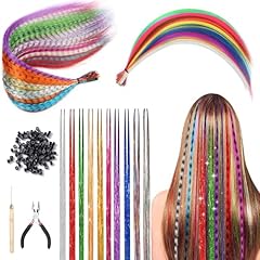 Stück bunte haarverlängerung gebraucht kaufen  Wird an jeden Ort in Deutschland