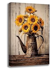 Vintage sunflower wall for sale  Delivered anywhere in USA 
