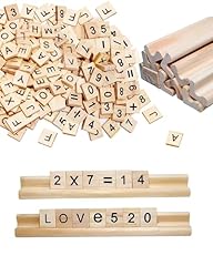 300 stück holzbuchstaben gebraucht kaufen  Wird an jeden Ort in Deutschland