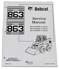 Bobcat 863 workshop for sale  Delivered anywhere in USA 