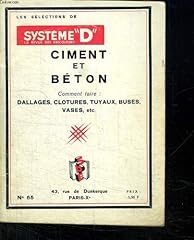 Ciment beton. faire d'occasion  Livré partout en France