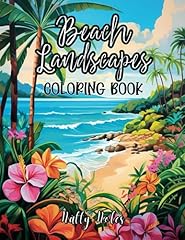 Beach landscapes coloring for sale  Delivered anywhere in USA 