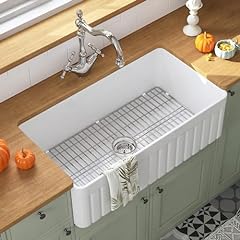 Fireclay farmhouse sink for sale  Delivered anywhere in USA 