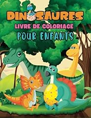 Dinosaures livre coloriage d'occasion  Livré partout en France