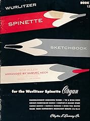 Wurlitzer spinette sketchbook for sale  Delivered anywhere in USA 