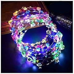 Led flower crown for sale  Delivered anywhere in Ireland