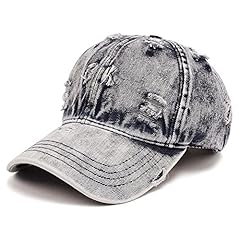 Distressed baseball cap for sale  Delivered anywhere in UK