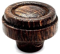 Teak walnut knobs for sale  Delivered anywhere in Ireland