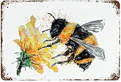 Metall wandschild hummel gebraucht kaufen  Wird an jeden Ort in Deutschland