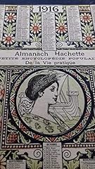 almanach hachette 1916 d'occasion almanach hachette 1916 d'occasion Livré partout en France