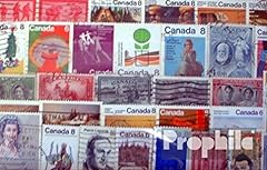 Canada 200 timbres d'occasion  Livré partout en France