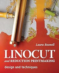 Linocut reduction printmaking for sale  Delivered anywhere in USA 