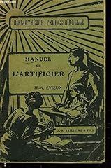 Manuel artificier. artifices d'occasion  Livré partout en France