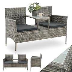Juskys polyrattan gartenbank gebraucht kaufen  Wird an jeden Ort in Deutschland