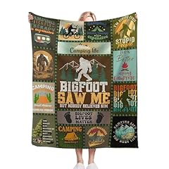 Bigfoot camping blanket for sale  Delivered anywhere in USA 