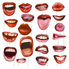 20pcs funny lip for sale  Delivered anywhere in UK
