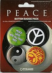 Spille peace badge for sale  Delivered anywhere in UK