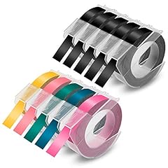 Absonic 10-Pack 9mm Durable Self-Adhesive Plastic 3D for sale  Delivered anywhere in USA 