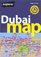 Dubai map dxb d'occasion  Livré partout en France
