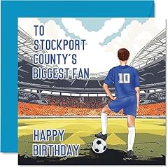 Football birthday card for sale  Delivered anywhere in UK