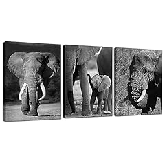 Elephant decor black for sale  Delivered anywhere in UK