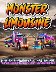 Monster limousine coloring for sale  Delivered anywhere in Ireland