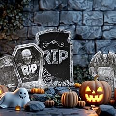 Plusfive halloween tombstones for sale  Delivered anywhere in UK