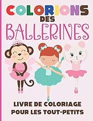 Colorions ballerines livre d'occasion  Livré partout en France