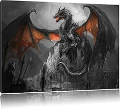 Pixxprint drache schützend gebraucht kaufen  Wird an jeden Ort in Deutschland