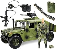 Click N' Play Military Jumbo 12" Long Humvee Vehicle, used for sale  Delivered anywhere in USA 
