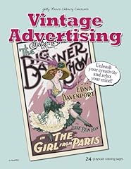 Vintage advertising coloring for sale  Delivered anywhere in UK