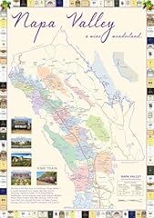 Pictorial map napa for sale  Delivered anywhere in USA 